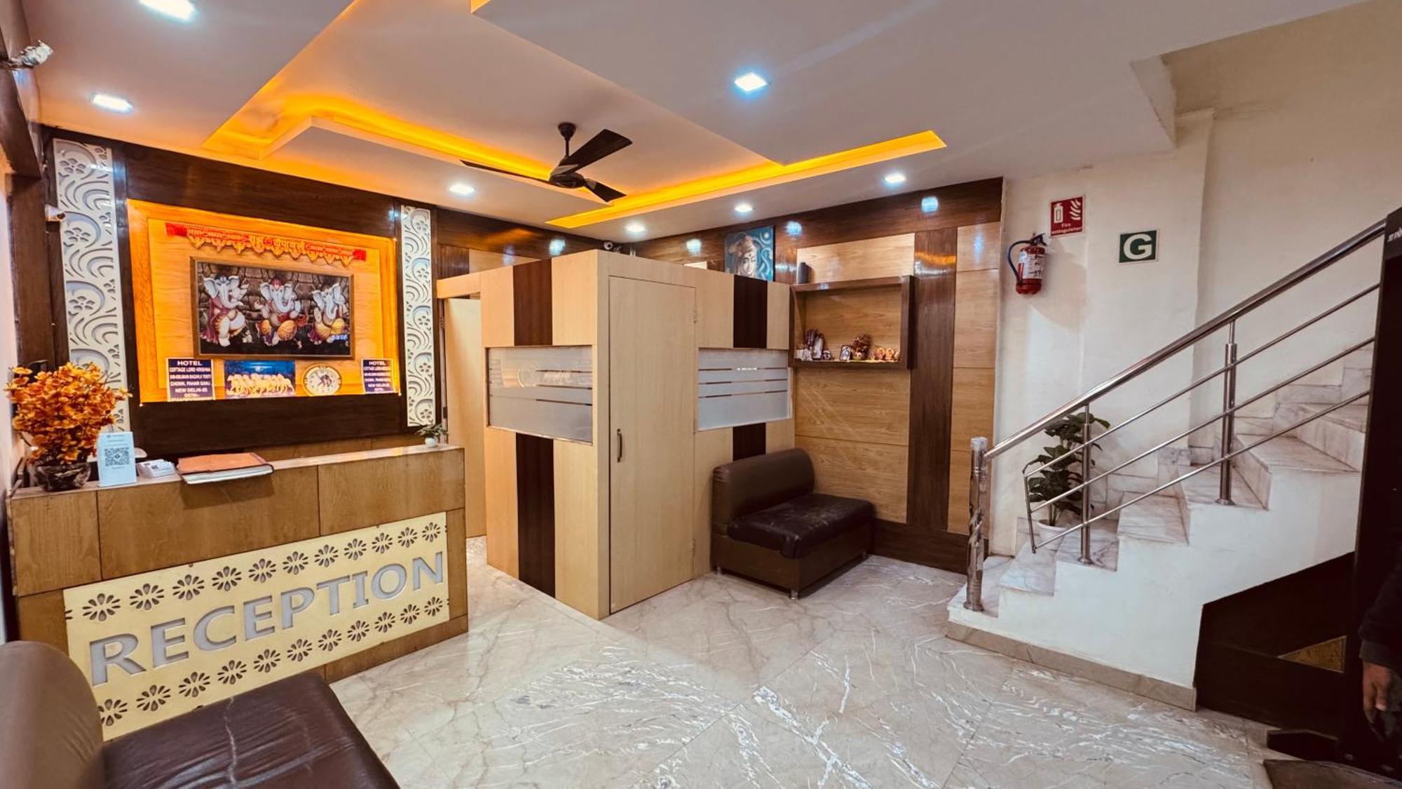 Cottage Lord Krishna Walking Distance From New Delhi Railway Station Nova Deli Exterior foto